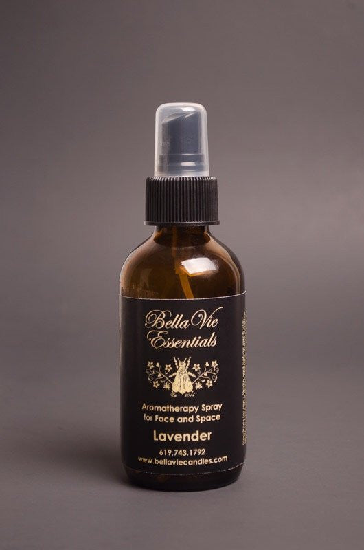 Lavender Aromatherapy Essential Oil Spray - Bella Vie Candles