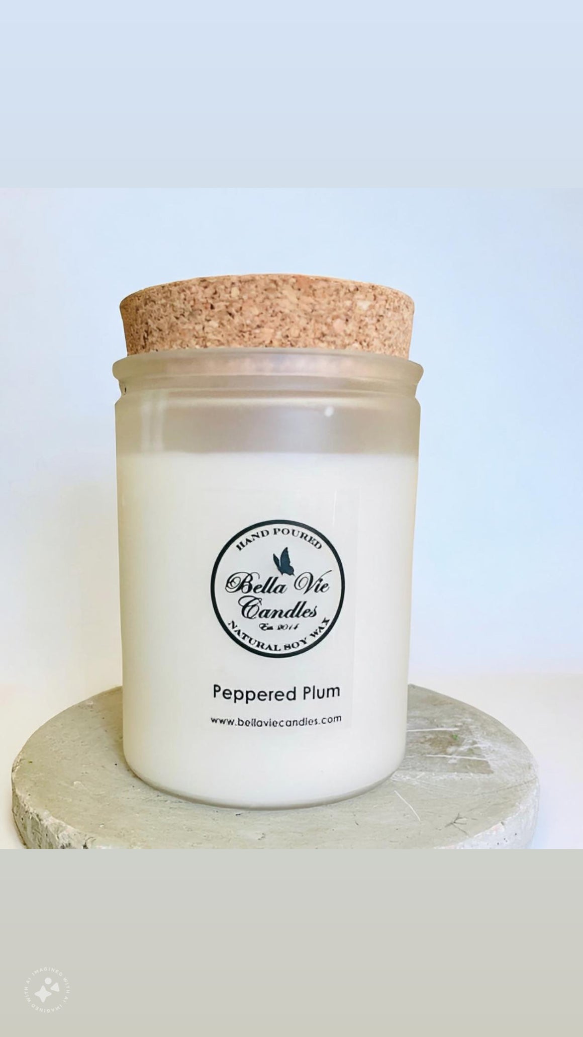 Peppered Plum Soy Candle