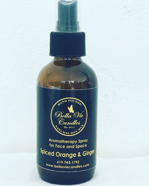 Spiced Orange & Ginger Aromatherapy Essential Oil Spray