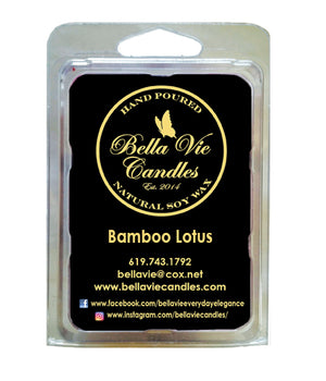 Bamboo Lotus Scented Soy Candle