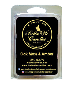 Oak Moss & Amber Soy Candle