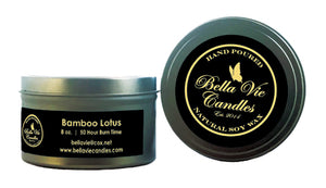 Bamboo Lotus Scented Soy Candle