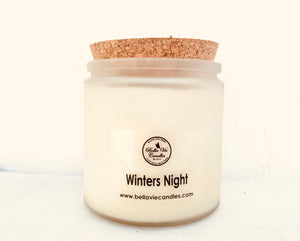 Winters night Holiday Soy Candle