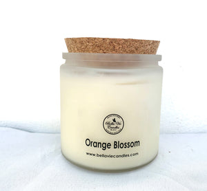 Orange Blossom Scented Soy Candle