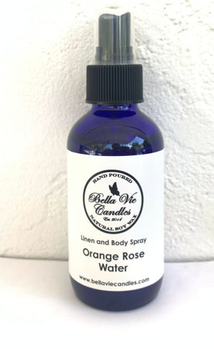 Orange Rose Water Spray