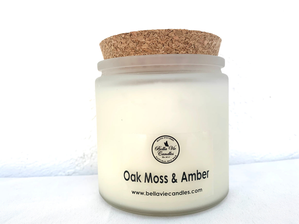 Oak Moss & Amber Soy Candle